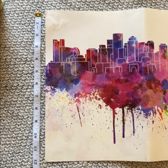 Philadelphia Drip Painting Print! - Picture 3 of 3